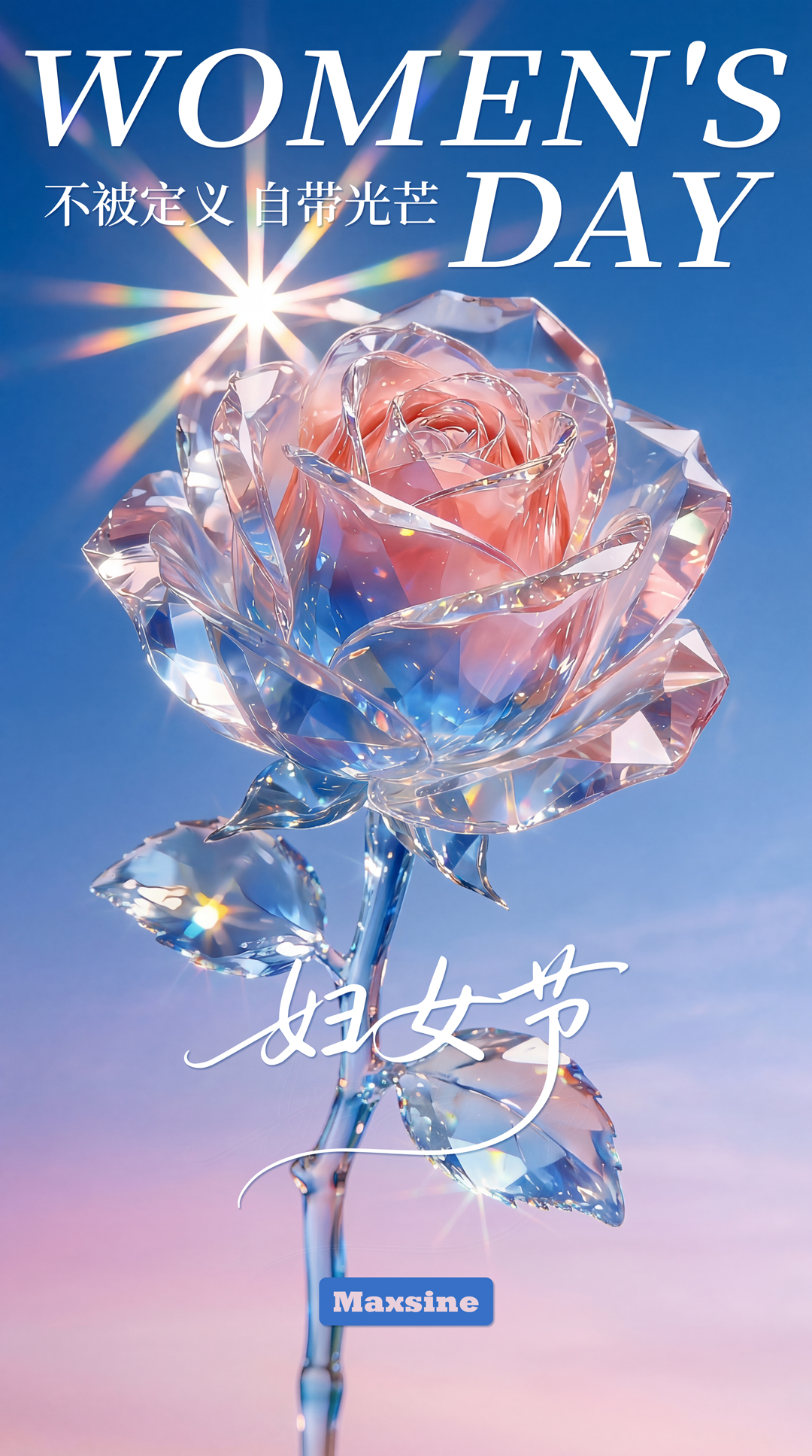 不被定義 自帶光芒 | 邁信祝妳節(jié)日快樂！